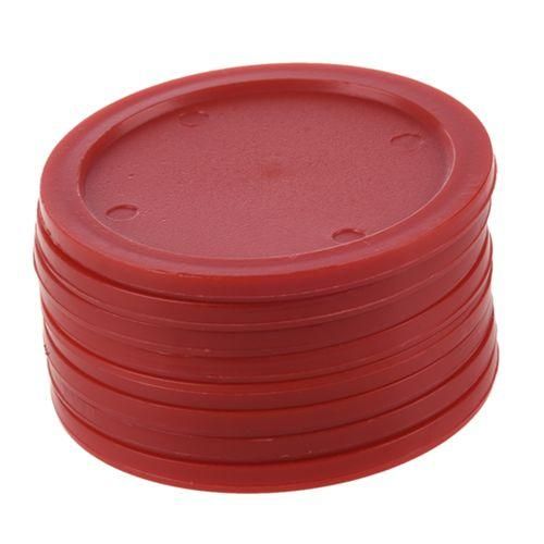 Red Air Hockey Set (8 Pcs. 63 Mm Air Hockey