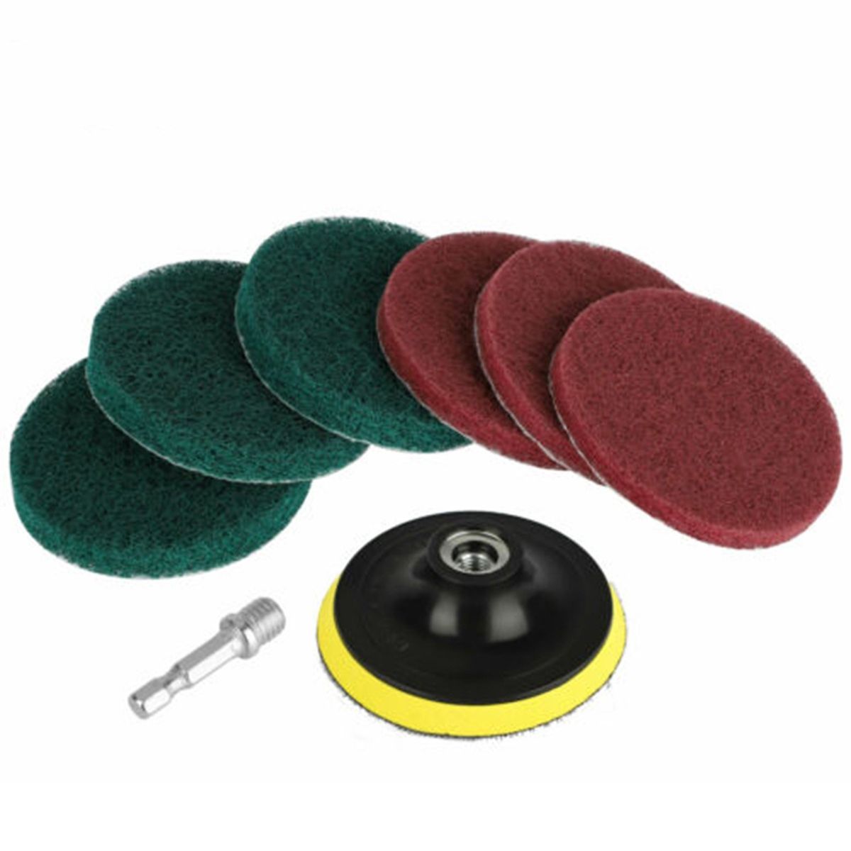 15Pcs Drill Brush Attachment Set Power Scrubber Drill Brush