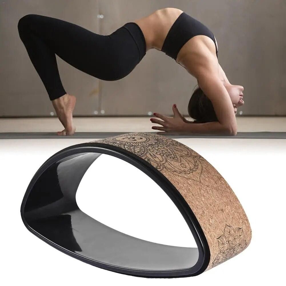 Yoga Wheel Back Training Tool Yoga Circles TPE Waist Shape Bodybuilding ABS Gym Professional Fitness Equipment