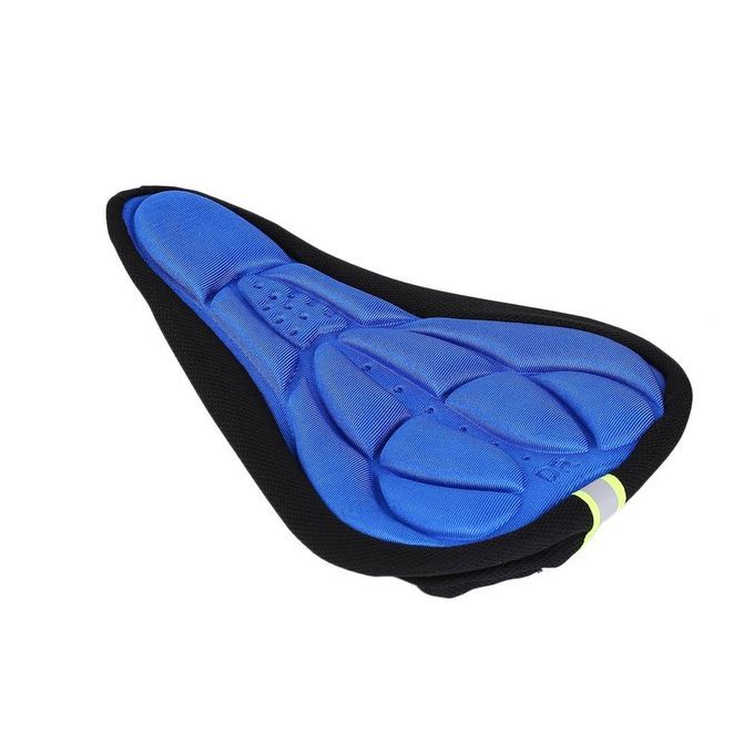 Y Ling Bi Y Le Sili One Non-slip Saddle Seat  Over  Ushion Soft Pad-blue