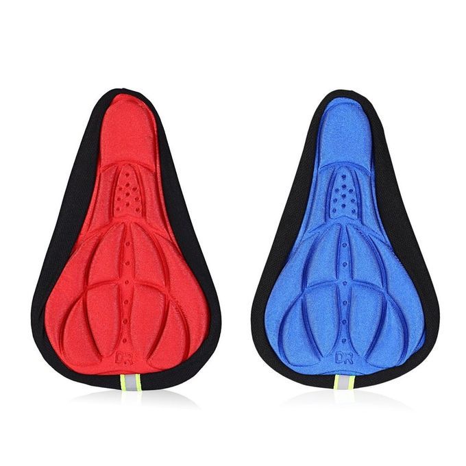Y Ling Bi Y Le Sili One Non-slip Saddle Seat  Over  Ushion Soft Pad-blue