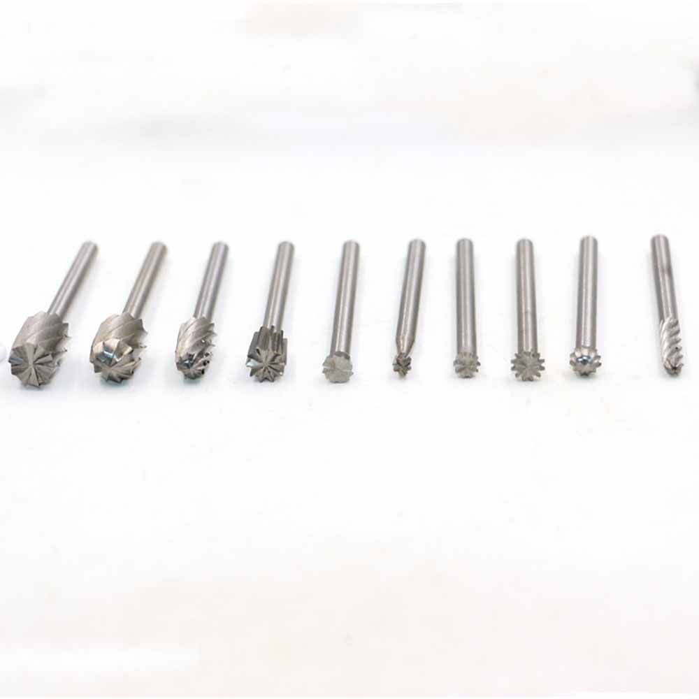 ZJCOSTOL 20PS Wood Carving Engraving Drill Bit Set White