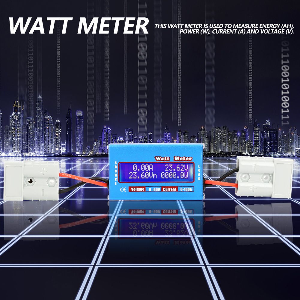 0-100A 0-60V High Precision DC Power Analyzer Watt Volt Amp