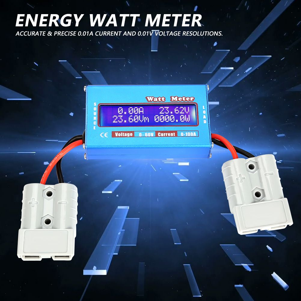 0-100A 0-60V High Precision DC Power Analyzer Watt Volt Amp