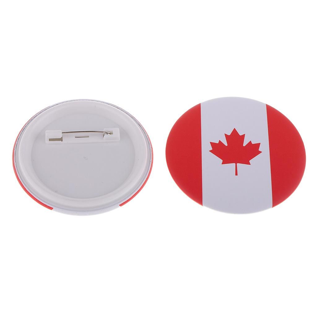 Metal Flag Badge