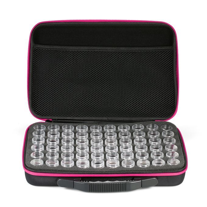 60-Bottles Diamond Painting Box Shockproof Drop-proof