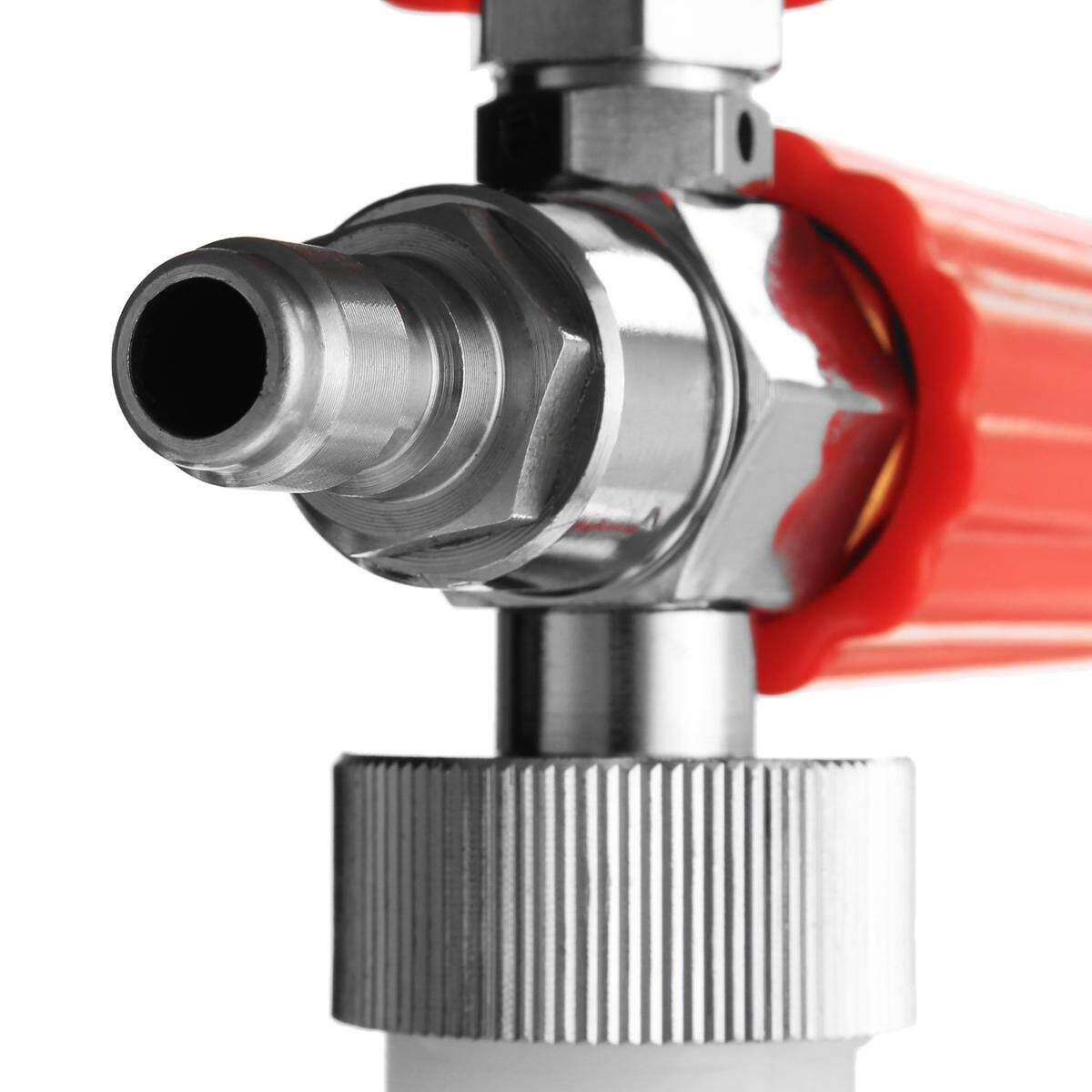 High Pot Foam Lance Soap Bottle For Car Washer Spray Red (red)