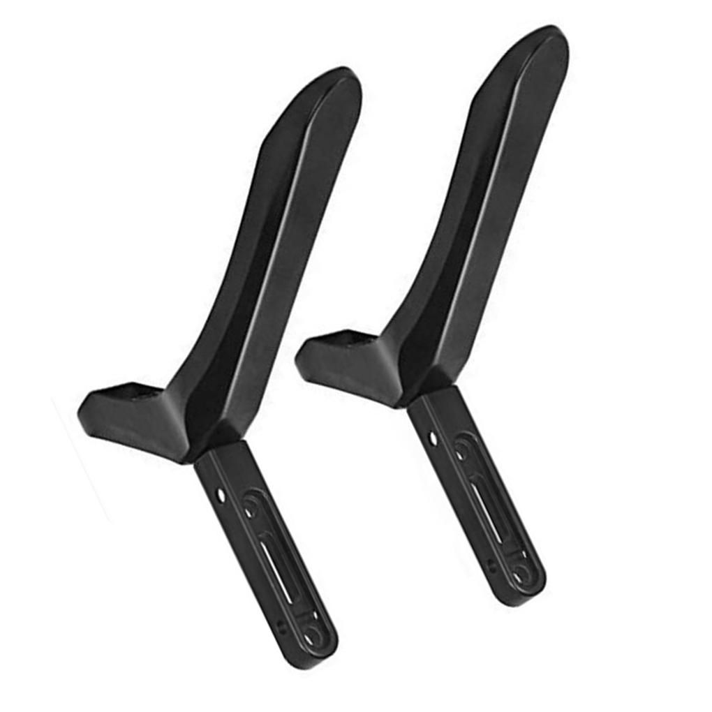 Household TV Bases Black Pedestal Wear-resistant Stand Strong Universal Riser Exquisite Efficient Legs for 32 to 65 inches