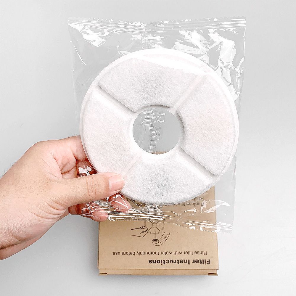 4PCS Cat Water Fountain Filter Active Carbon Resin Filter