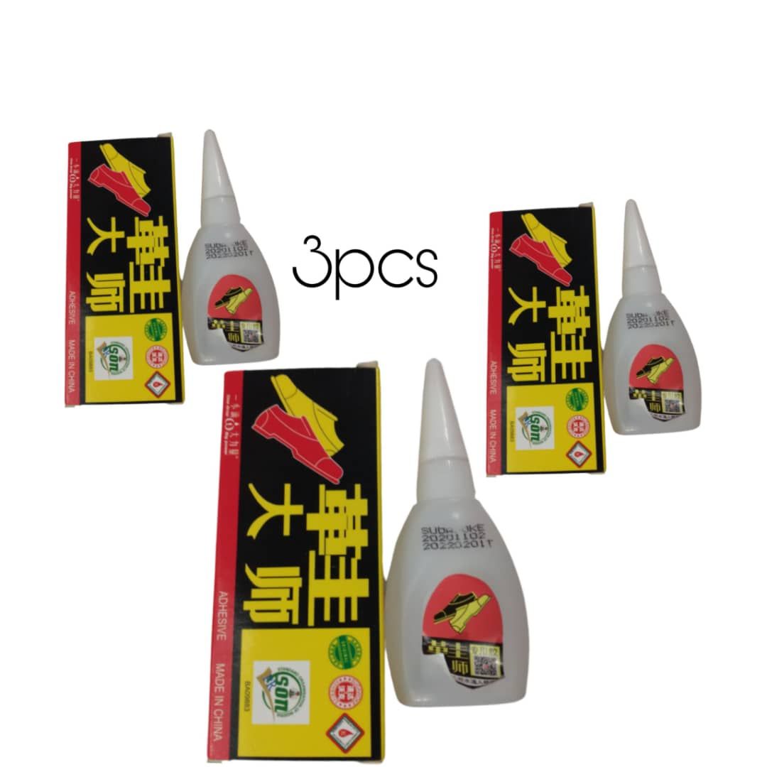 Instant Adhensive Glue 3pcs