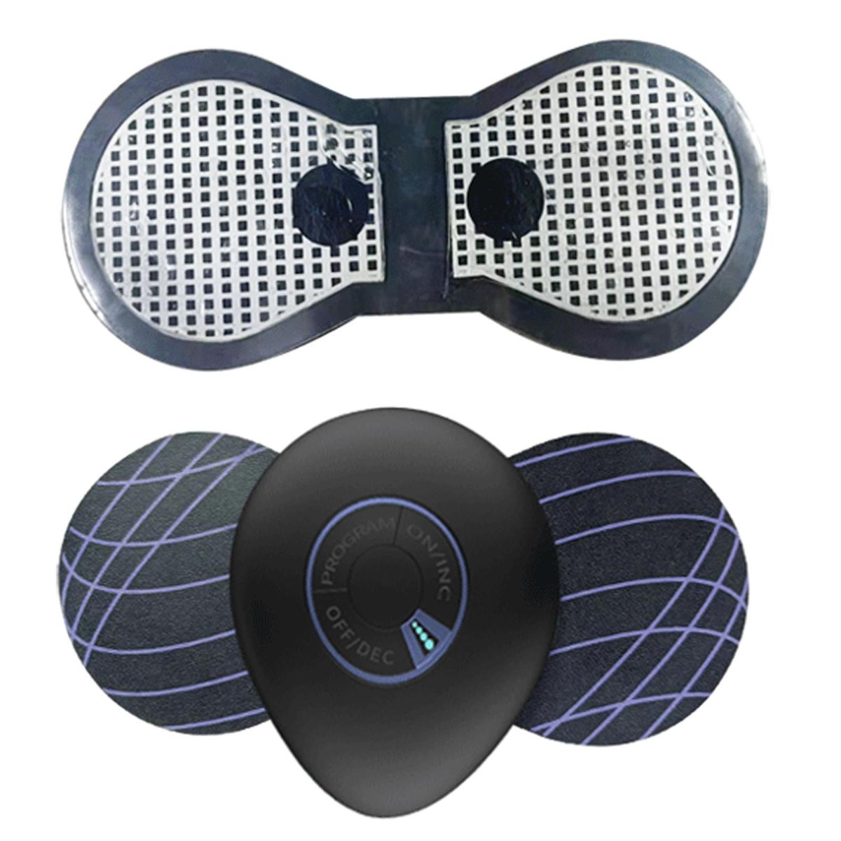 Mini Electric Neck Massager 4 Modes Waist Body Rechargeable Type