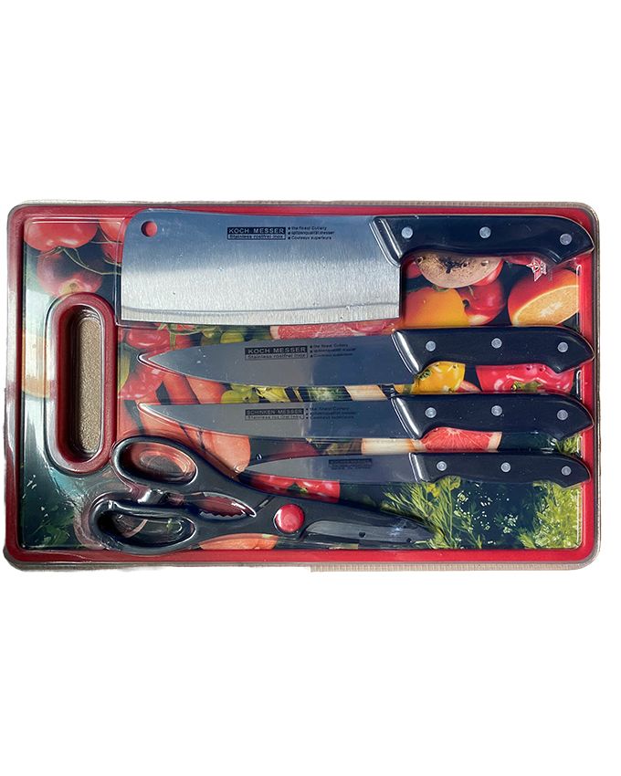 Chopping Board And Knife Set
