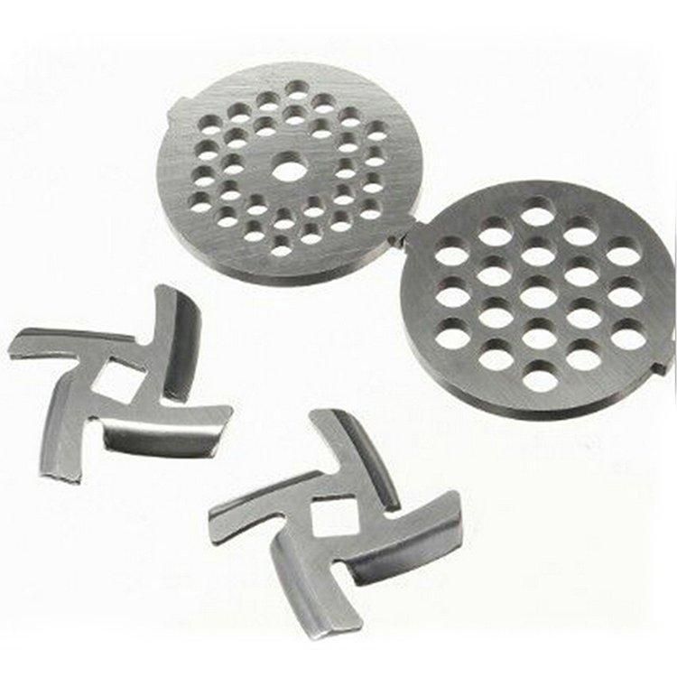 4Pcs Meat Grinder Crusher Mincer Plate Disc Accessories Kit 5/7mm