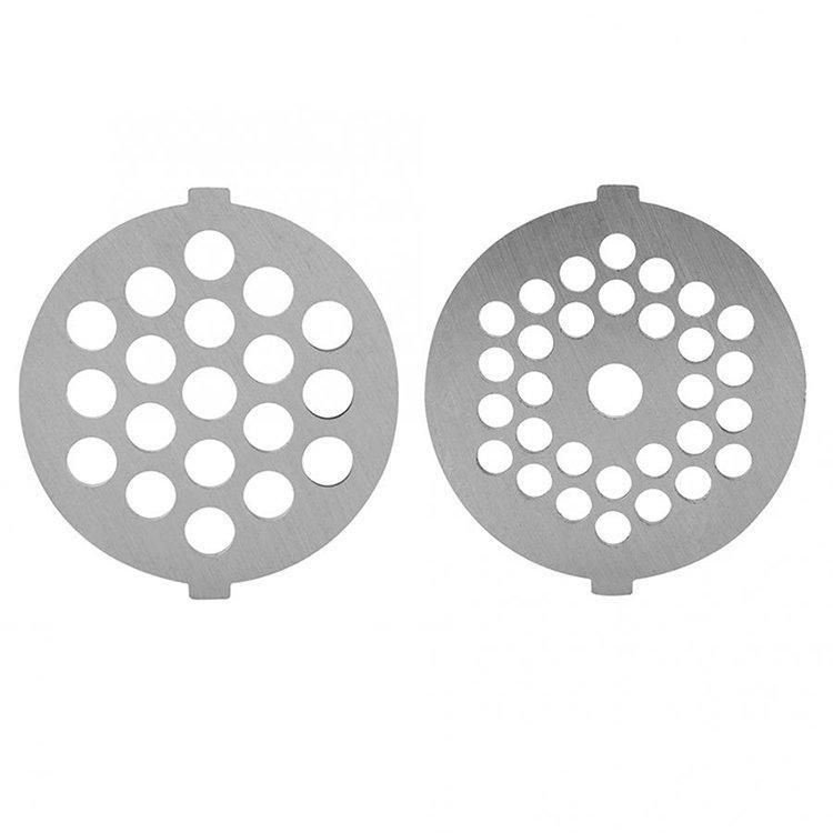 4Pcs Meat Grinder Crusher Mincer Plate Disc Accessories Kit 5/7mm