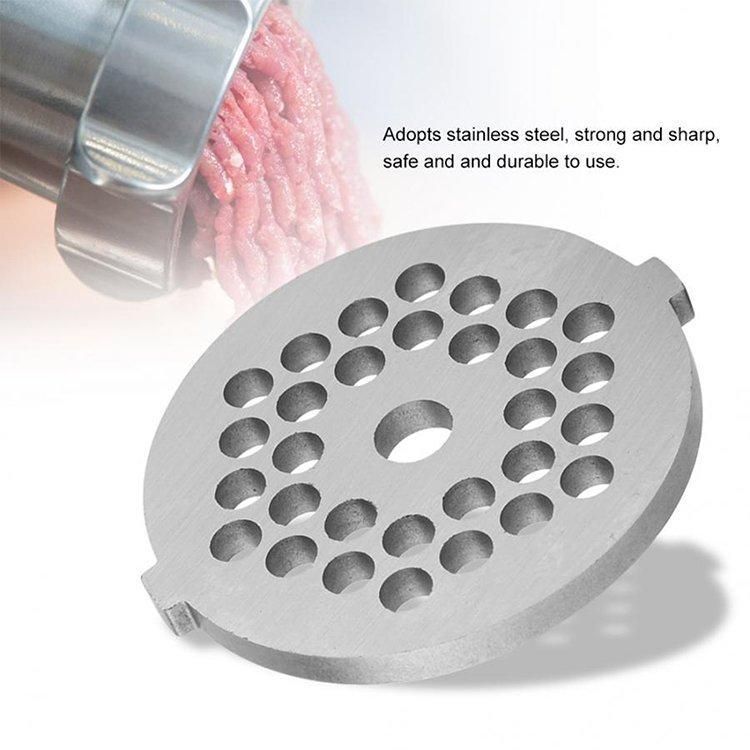 4Pcs Meat Grinder Crusher Mincer Plate Disc Accessories Kit 5/7mm