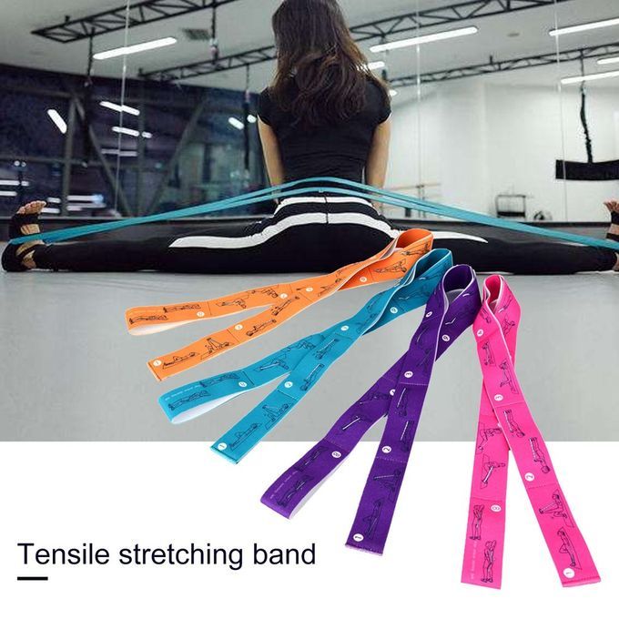 Ballet Stretch Band On The Door Soft Opening Split Horse Trainer Tension Band Pull Band Yoga Stretch Band Blue
