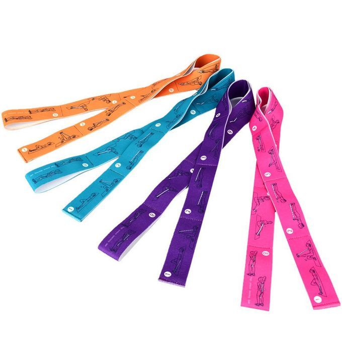 Ballet Stretch Band On The Door Soft Opening Split Horse Trainer Tension Band Pull Band Yoga Stretch Band Blue