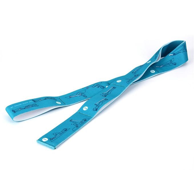Ballet Stretch Band On The Door Soft Opening Split Horse Trainer Tension Band Pull Band Yoga Stretch Band Blue