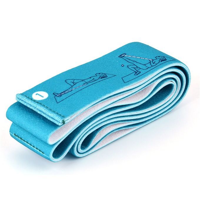Ballet Stretch Band On The Door Soft Opening Split Horse Trainer Tension Band Pull Band Yoga Stretch Band Blue