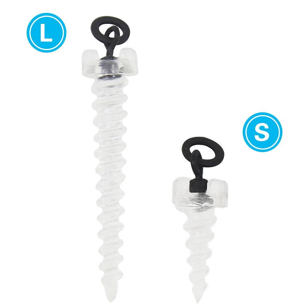 30pcs Bait Floating Ball Swivel Screw Fishing Floating Ball Attachment Fishing Tackle Accessories