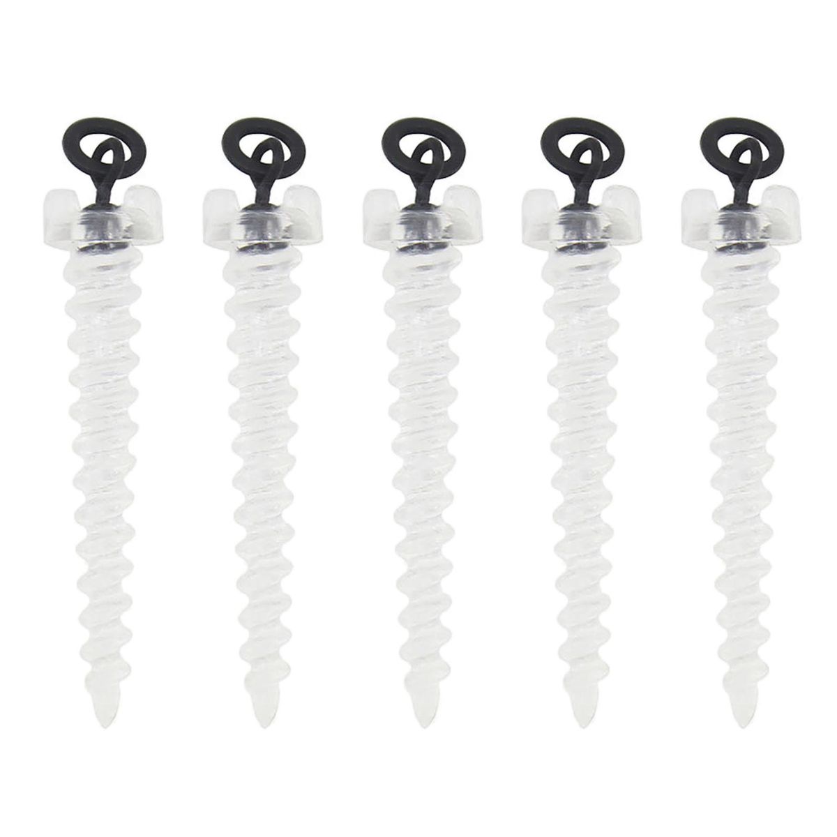 30pcs Bait Floating Ball Swivel Screw Fishing Floating Ball Attachment Fishing Tackle Accessories