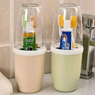 Toothpaste & Toothbrush Holder 2in 1