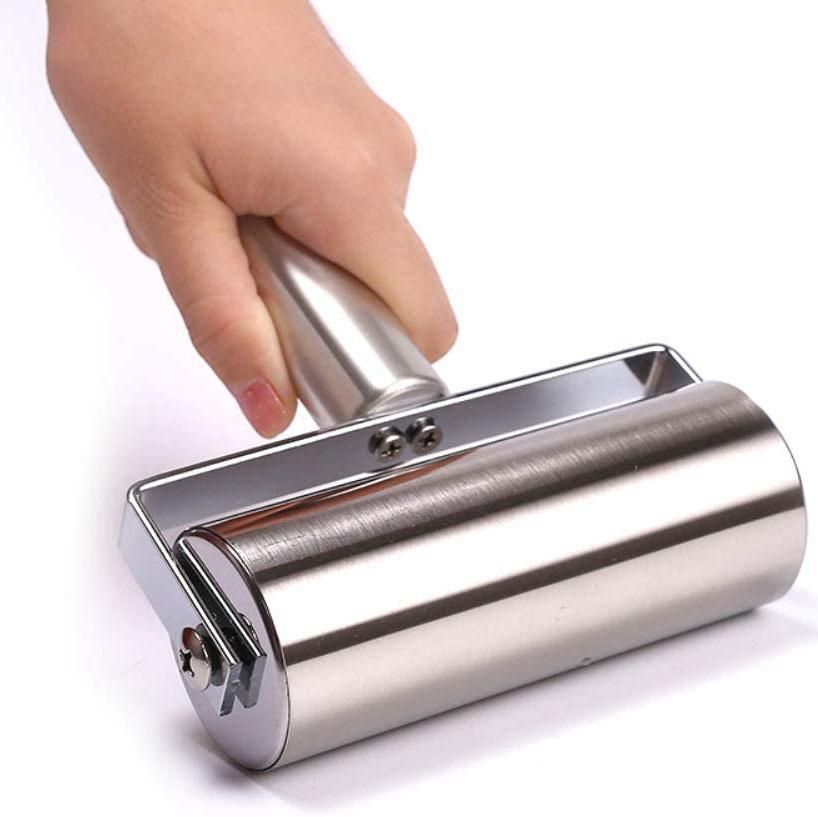 2Pcs Stainless Steel Rolling Pin Pastry Pizza Fondant Kitchen Utensils Perfect for Baking Dough Pizza Pie Pastries
