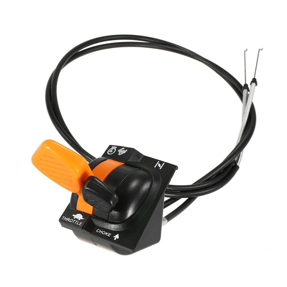 Throttle Choke Lever & Cables Control Assembly AM136026 Fit for John Deere X500 X520 X540