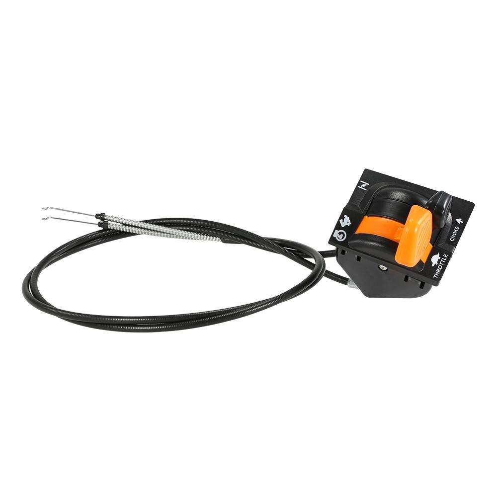 Throttle Choke Lever & Cables Control Assembly AM136026 Fit for John Deere X500 X520 X540