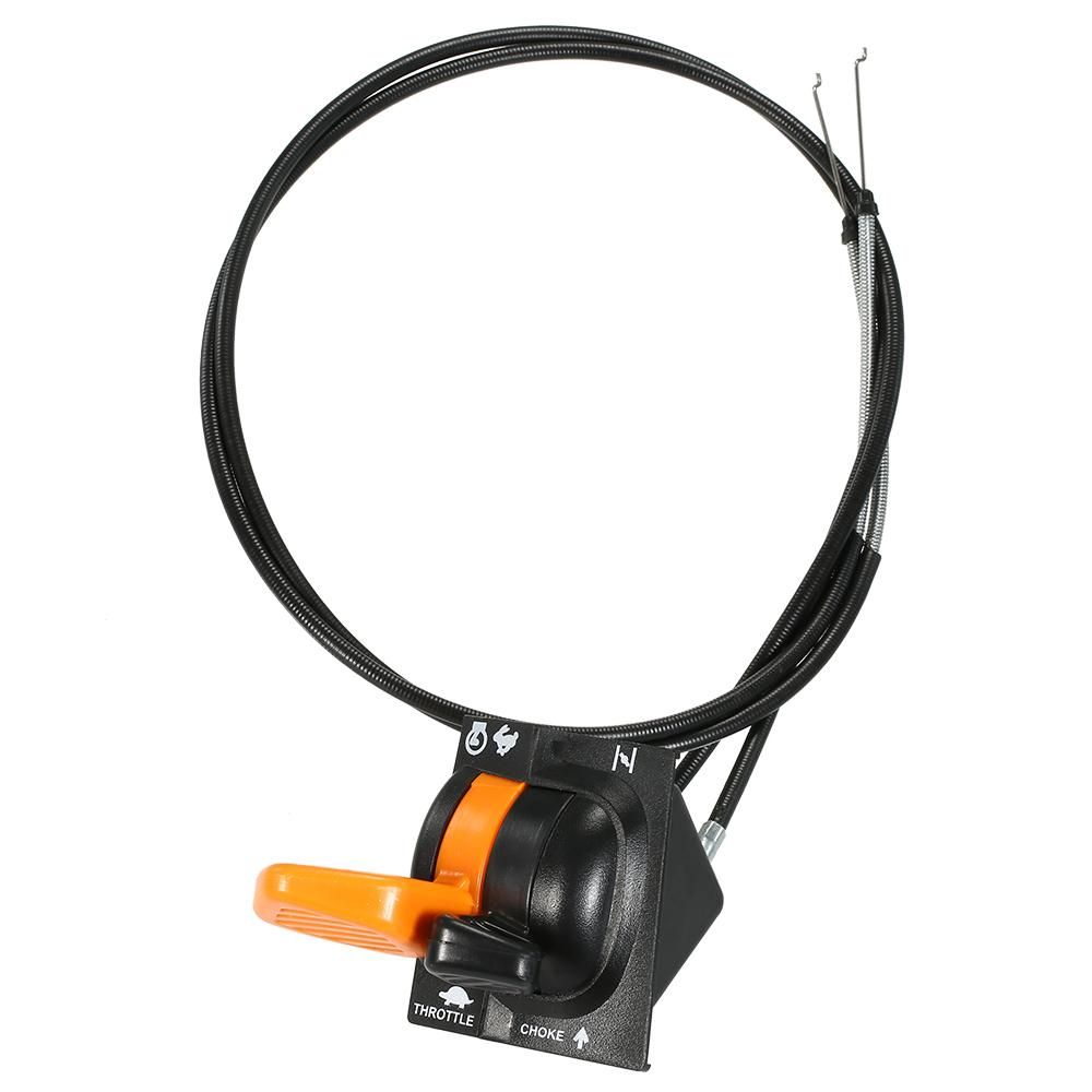 Throttle Choke Lever & Cables Control Assembly AM136026 Fit for John Deere X500 X520 X540