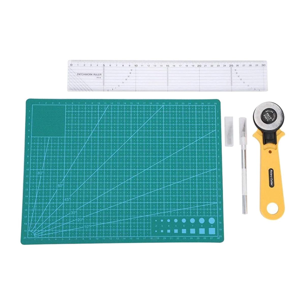 Craft Knives Fabric Crafts Rotary  Art Ruler Lines Tools PVC