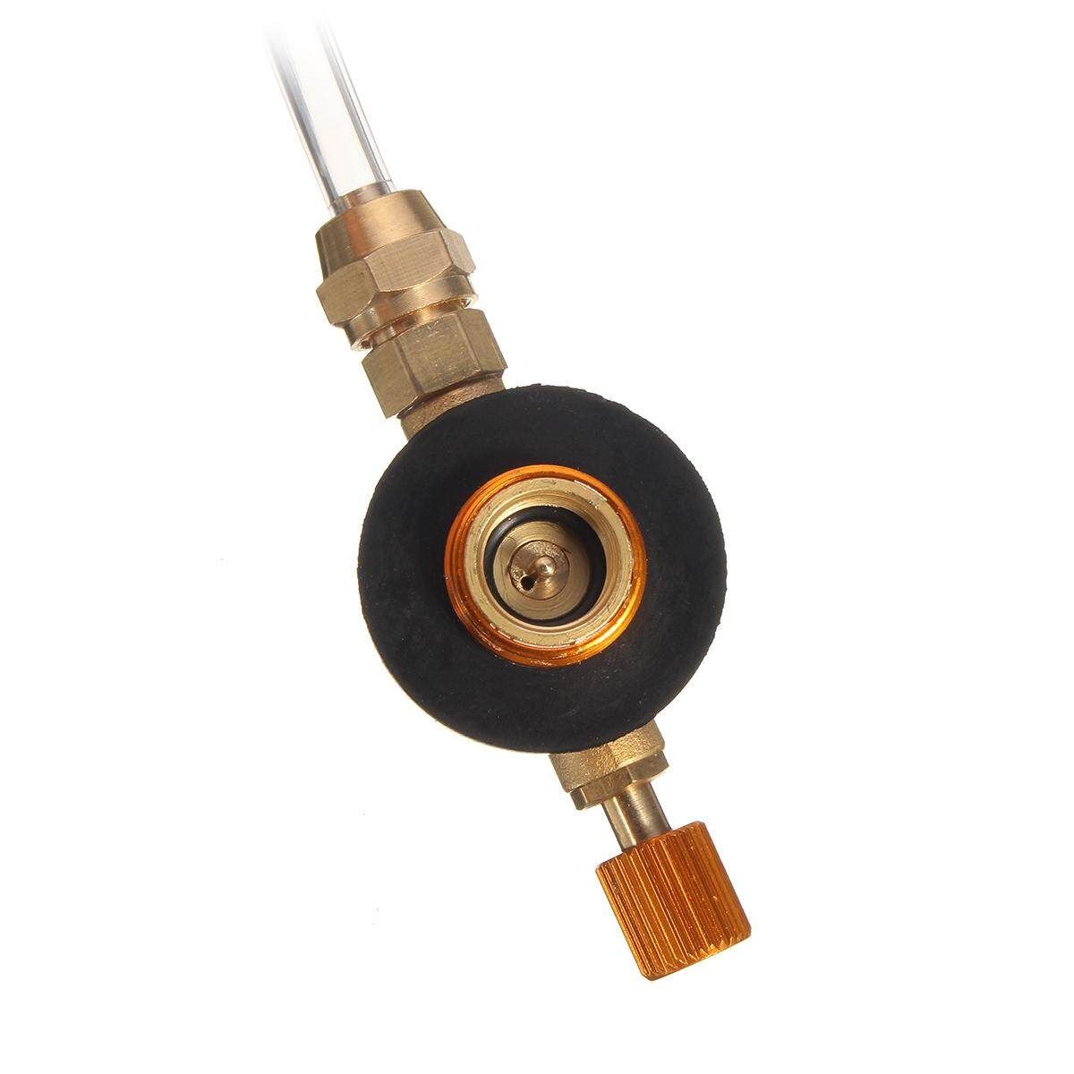 Outdoor Camping Propane LP Gas Refill Adapter Flat Cylinder Tank Coupler Valve