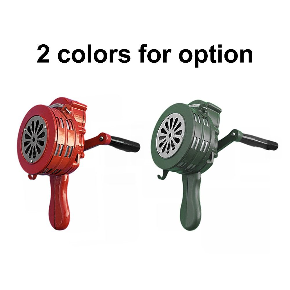 Portable Manual Siren Super Loud Aluminum Alloy For Forest