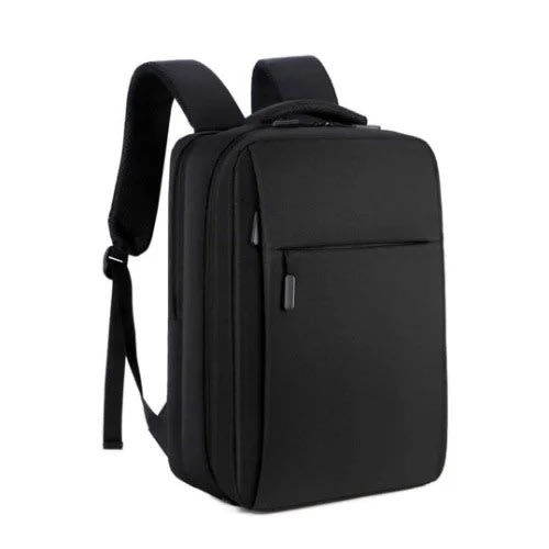 Laptop Backpack - Black -15.6