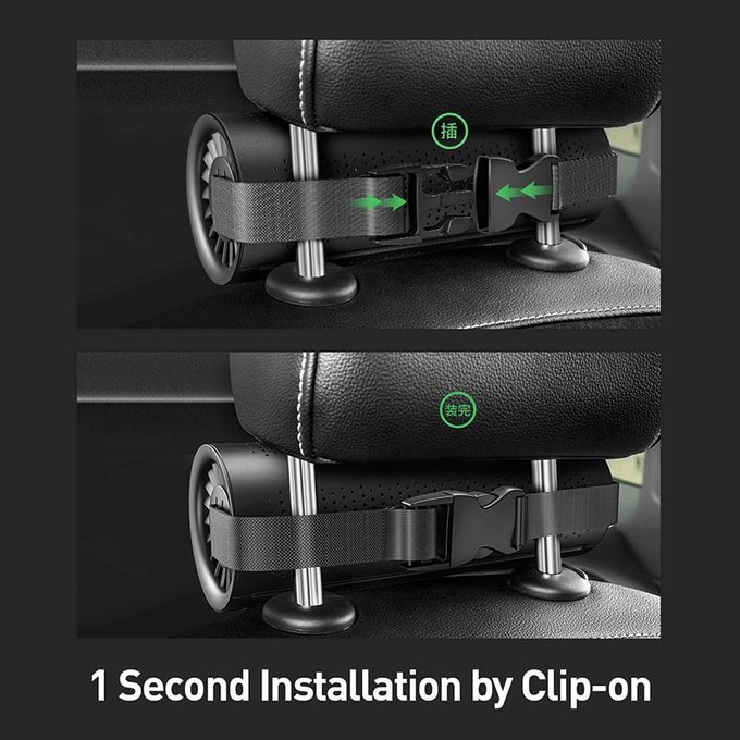 Baseus Car Freshener New Car Air Purifier Ionizer Negative Ion