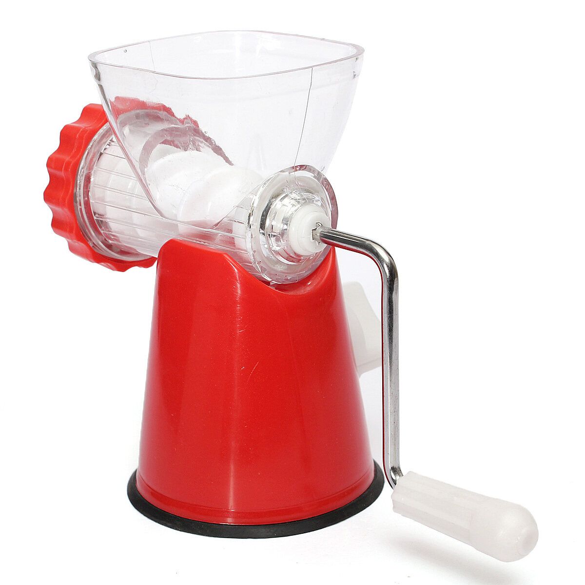 Meat Food Mincer Grinder Chopper Hand Operated (Red) Red