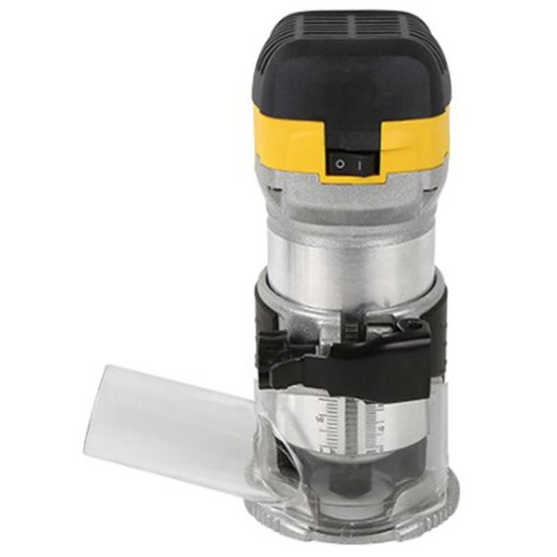 Palm Router Kit With Metal Base Woodworking Trimming Machine Eu Plug
