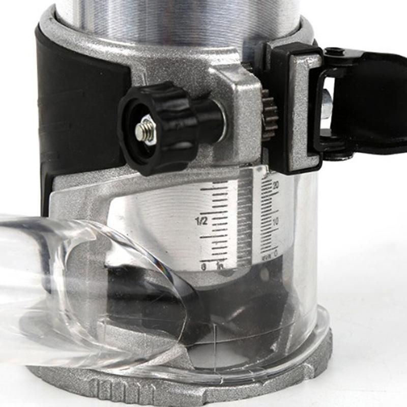 Palm Router Kit With Metal Base Woodworking Trimming Machine Eu Plug