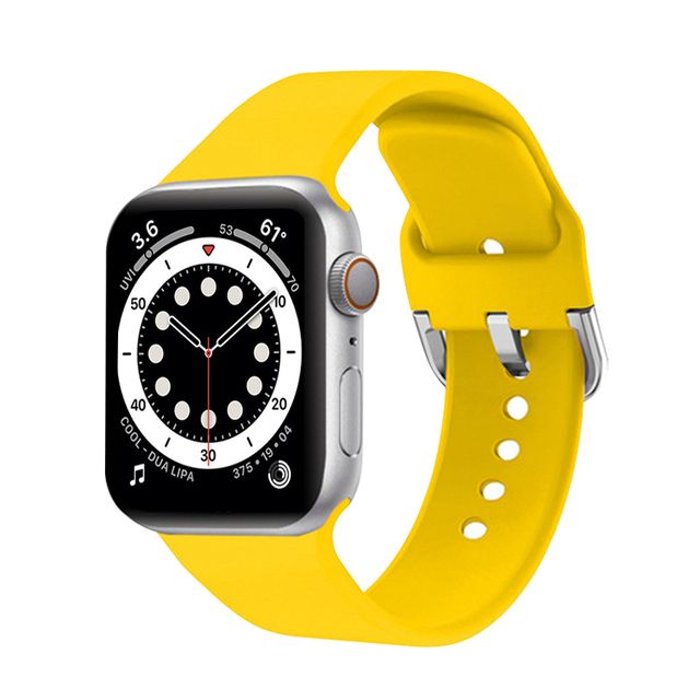 Quality Diy Silicone Strap For Apple Watch 6 5 4 3