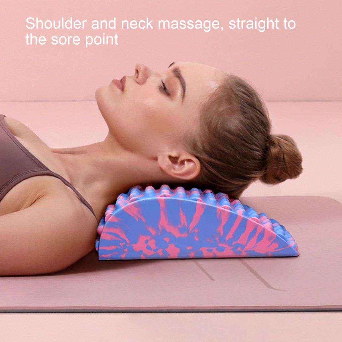 Neck Cracker Spinealigner Back Neck Pain Relief Device with Massage