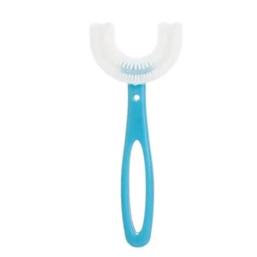 Kid's U-shaped Toothbrush - Blue