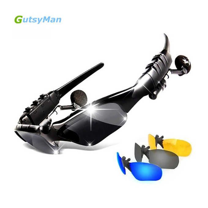 Fashion Sports Wireless Bluetooth 5.0 Headset Driving FBI Sunglasses/mp24 Riding Eyes Glasses