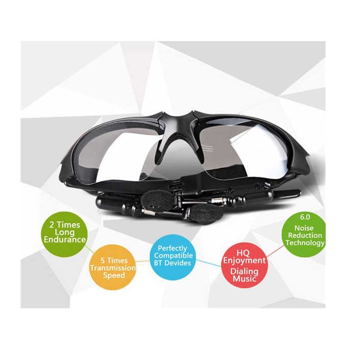 Fashion Sports Wireless Bluetooth 5.0 Headset Driving FBI Sunglasses/mp24 Riding Eyes Glasses