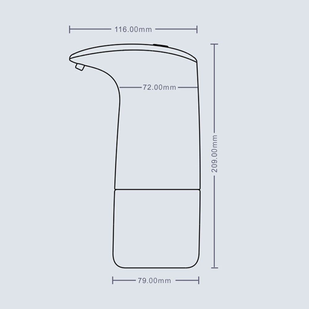 Spray Soap Dispenser Automatic Induction IPX4 Waterproof