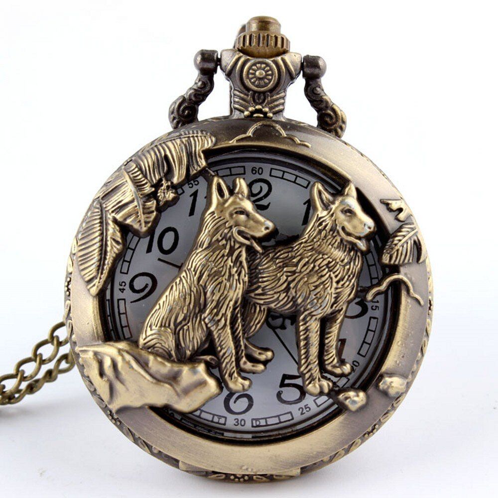 Quartz Pocket Watch Men's And Women's Necklace Pendant