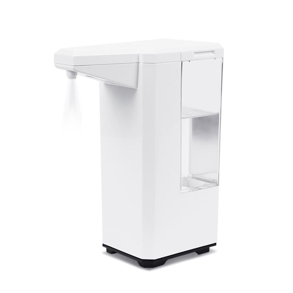 500ml Spray Type Soap Dispenser Automatic Soap Dispenser Two-level Adjustment IPX4 Waterproof Dispensers with Infrared Sensor Battery Operated