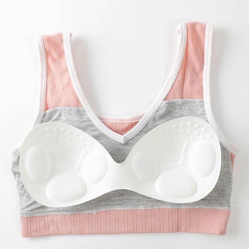 No underwire wrapped chest sexy inside sports vest women