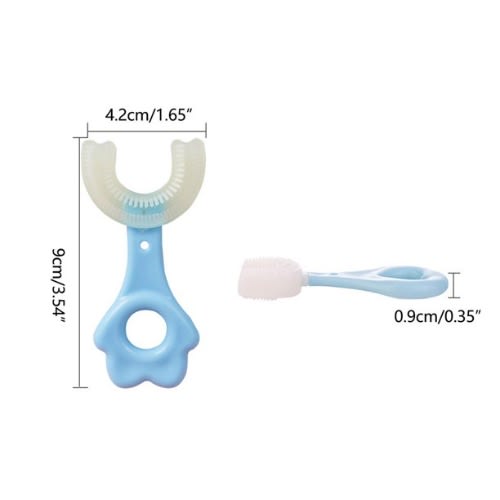 U-shaped Kids Toothbrush With Special Brush Head