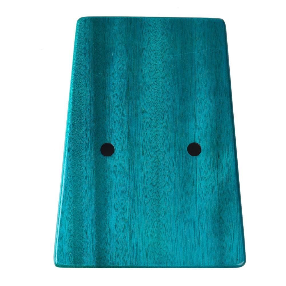 17 Keys Kalimba Elk Thumb Piano with Hammer Portable Musical Instrument Dreamy Elk Blue Color