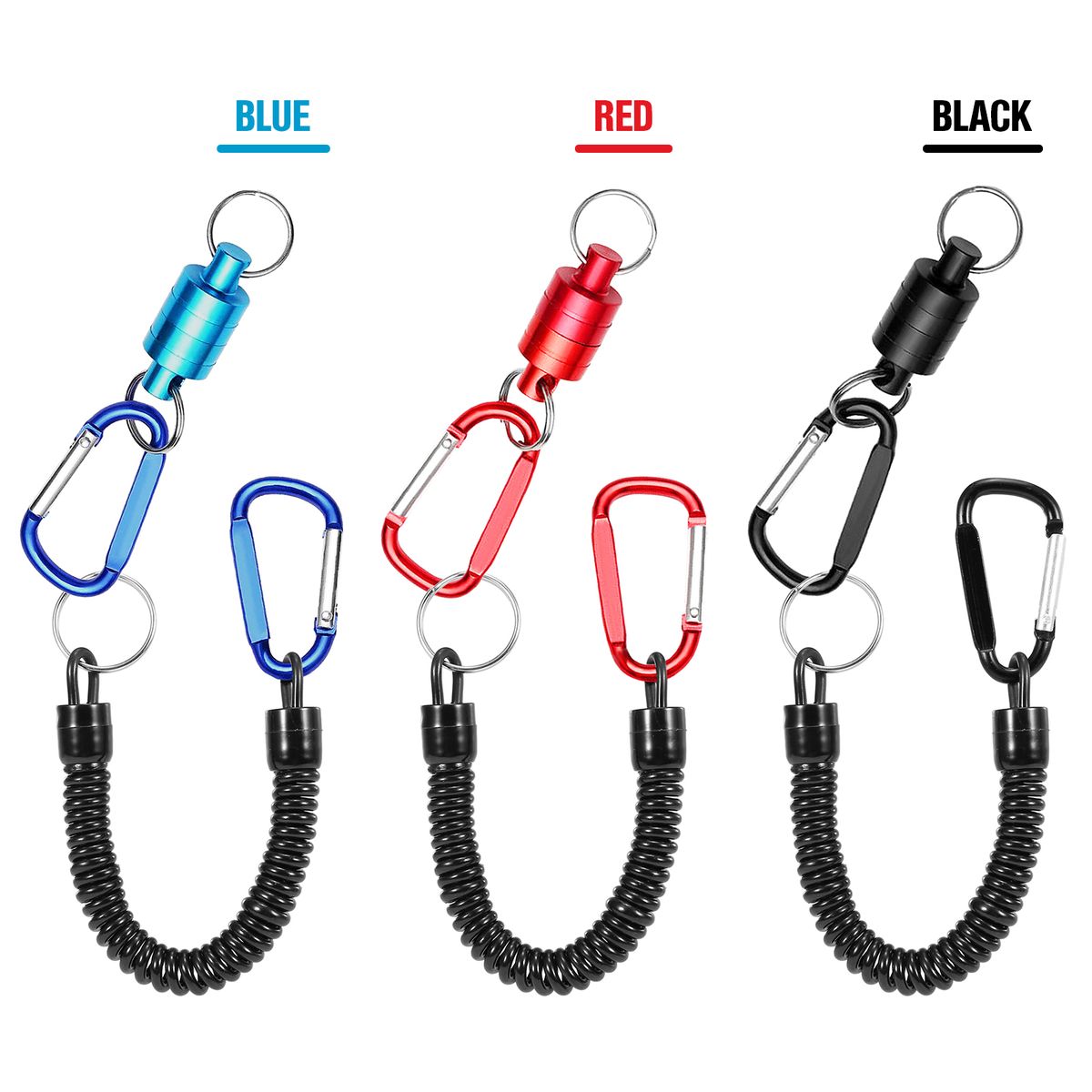 Fly Fishing Magnetic Net Release Holder Fishing Lanyard